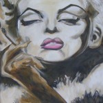 Marilyn Monroe öl LW 40x50
